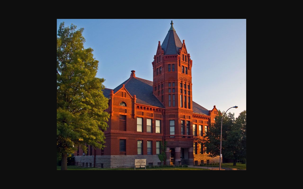 Marshall County court records historic courthouse